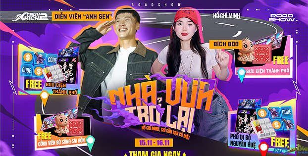 NGÀY 16/11 | ROADSHOW OFFLINE SINH NHẬT TRUY KÍCH 11 TUỔI | NHÀ VUA TRỞ LẠI